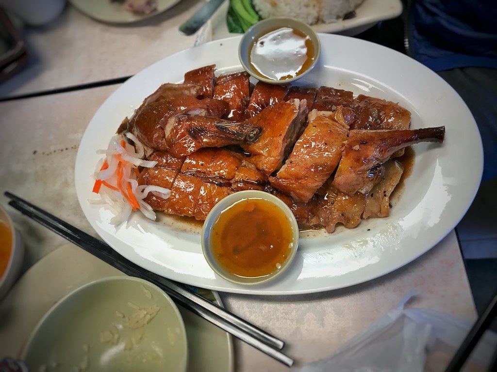 Roasted duck with plum sauce Asian BBQ & Noodle, Las Vegas… Flickr