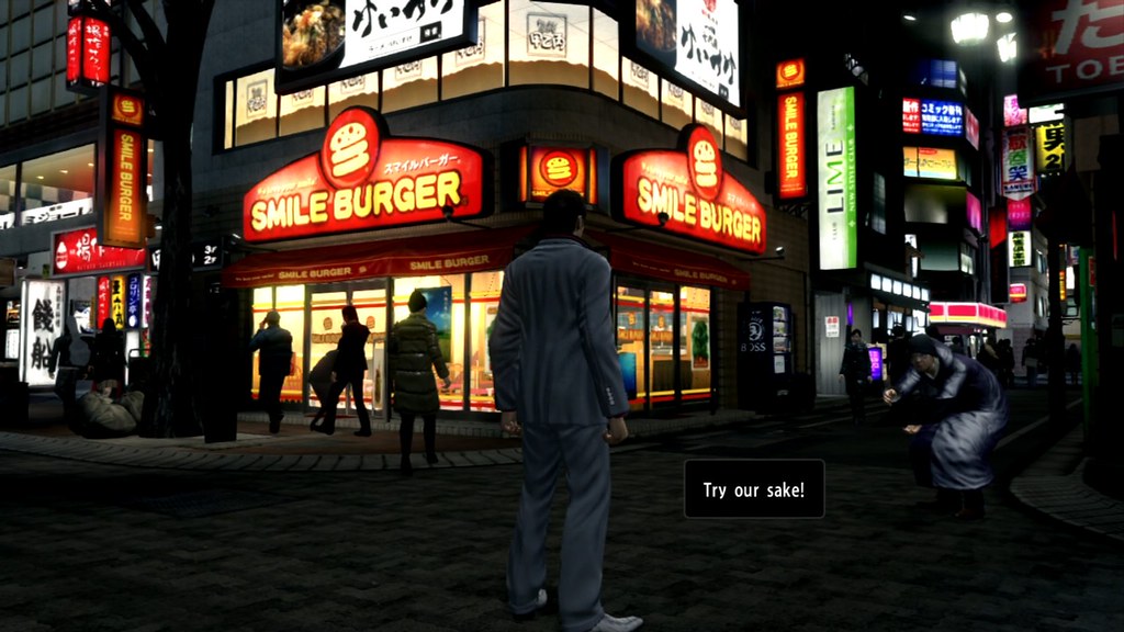 Nakamichi St. Smile Burger Yakuza 5 Neights Shambala Flickr