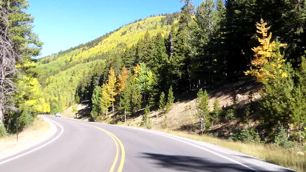 The Colors of Fall on Chicago Creek Road (Colorado Highway… Flickr