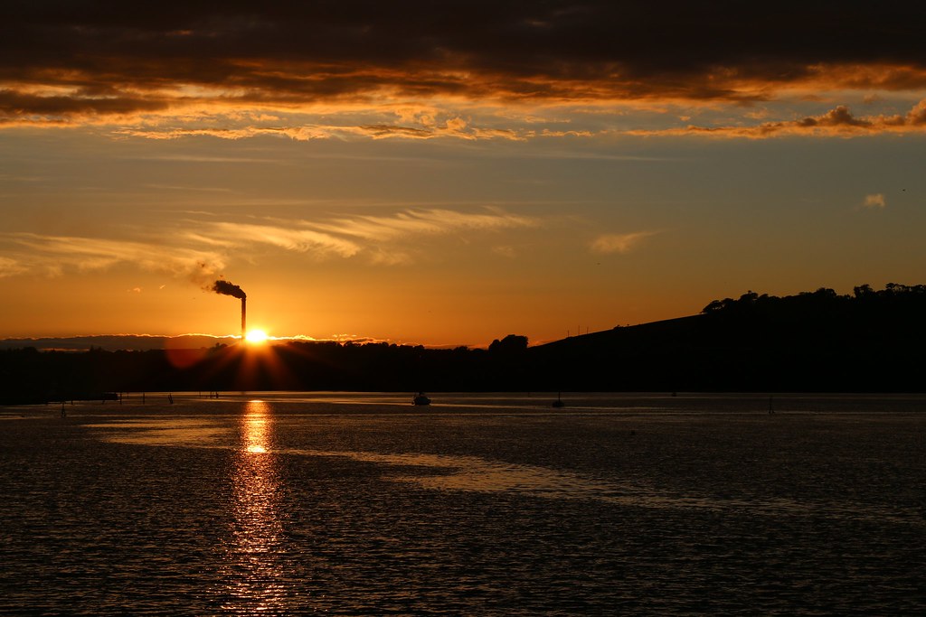 Ballynabola, Ballinaboola, Co. Wexford, Irland Sonnenaufgang