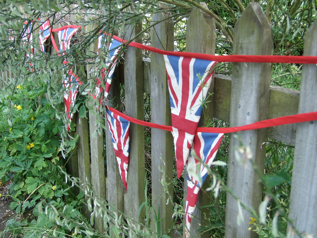Jubilee bunting Ramsbury Tamsin Slater Flickr