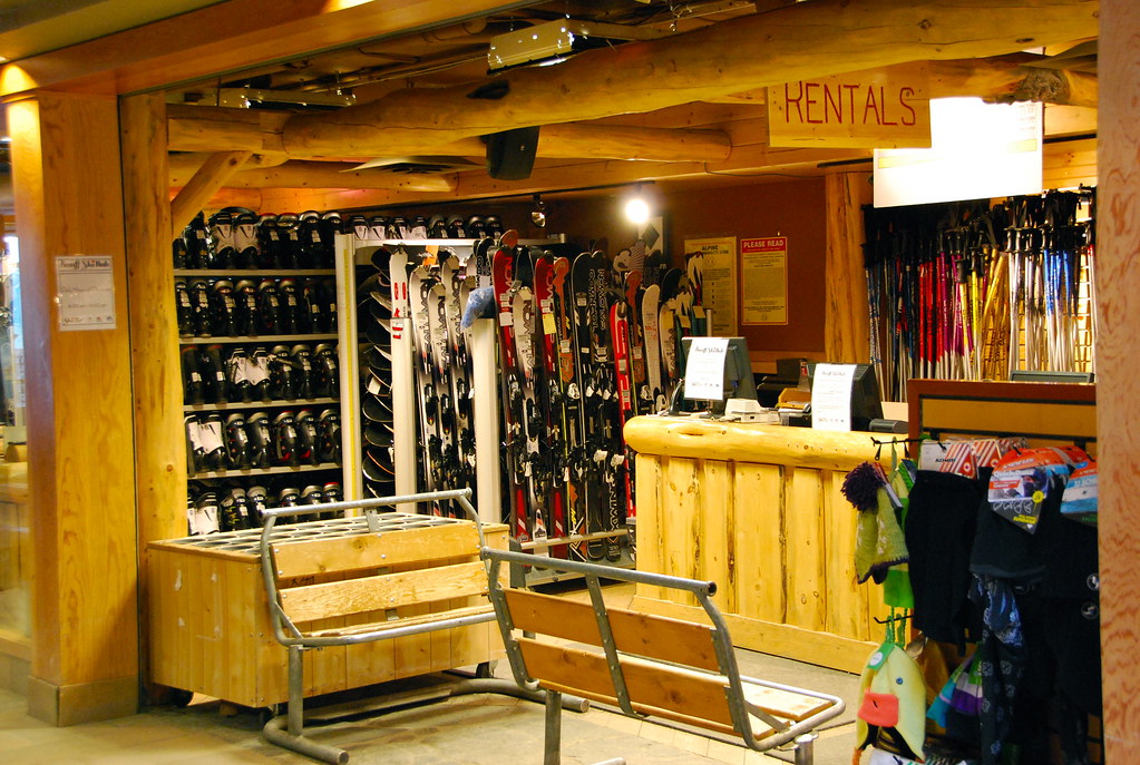 Ski rentals Banff, Banff National Park, AB, Canada Adam Fagen Flickr