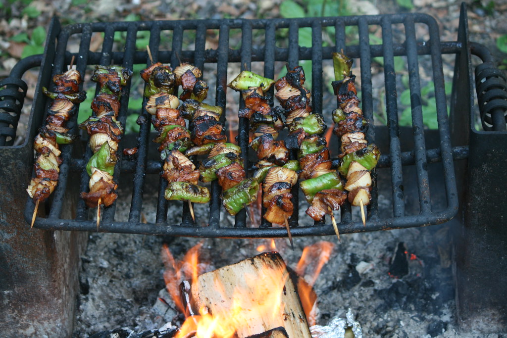 IMG_0189 awesome kebabs on the grillpork belly marinated … Flickr