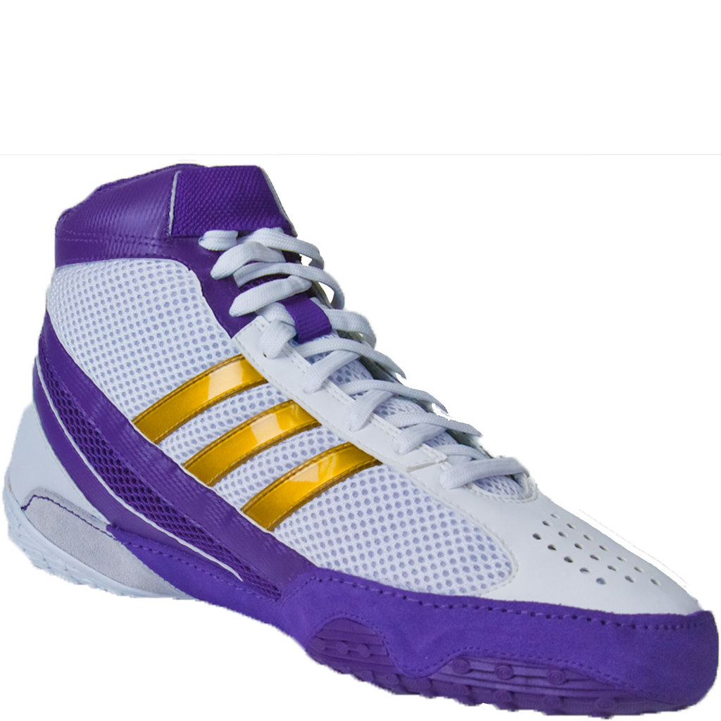 Purple And Gold Wrestling Shoes Sale