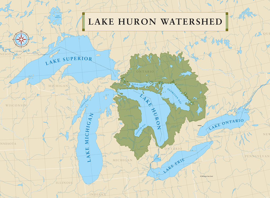 Lake Huron Watershed You may use this photograph for educa… Flickr