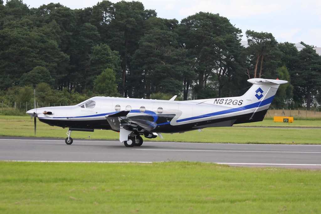 N812GS PC12/47E FLIR Systems Aviation LLC Farnborough Air… Flickr