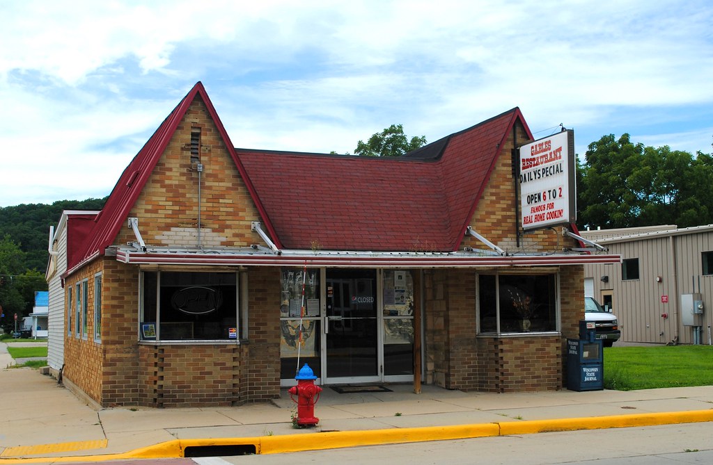 Gables Restaurant, Richland Center, Wisconsin ©All