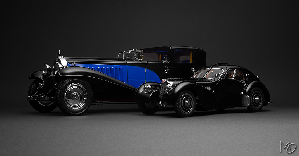 Bugatti Type 41 Royale 'Coupé Napoléon' & Bugatti 57 SC At