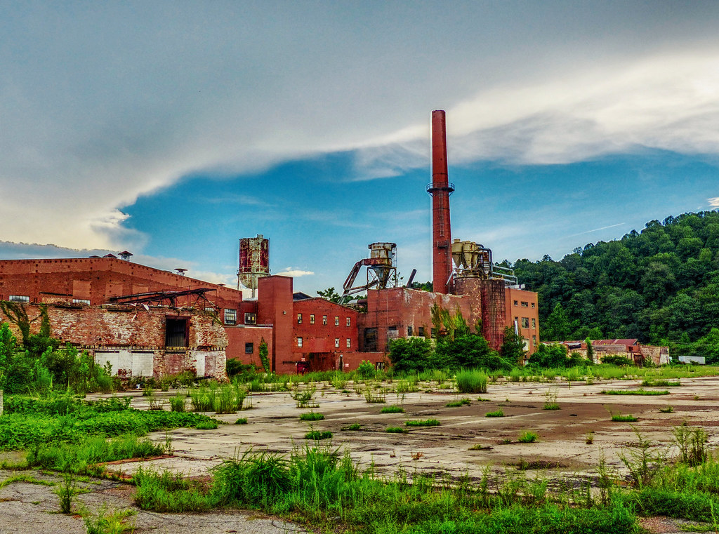 abandoned factory, Bassett, Virginia Kipp Teague Flickr