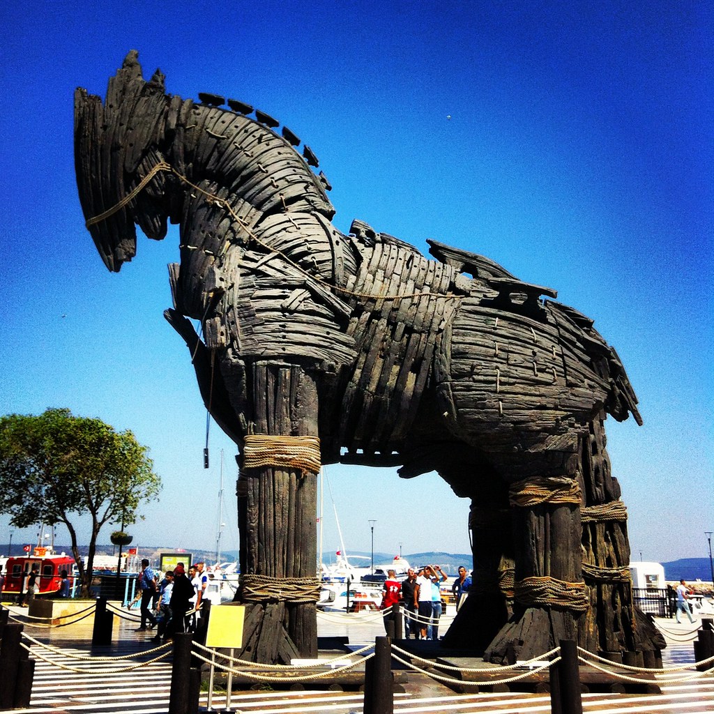 Wooden Horse of Troy All of my travel photos (40+ countrie… Flickr