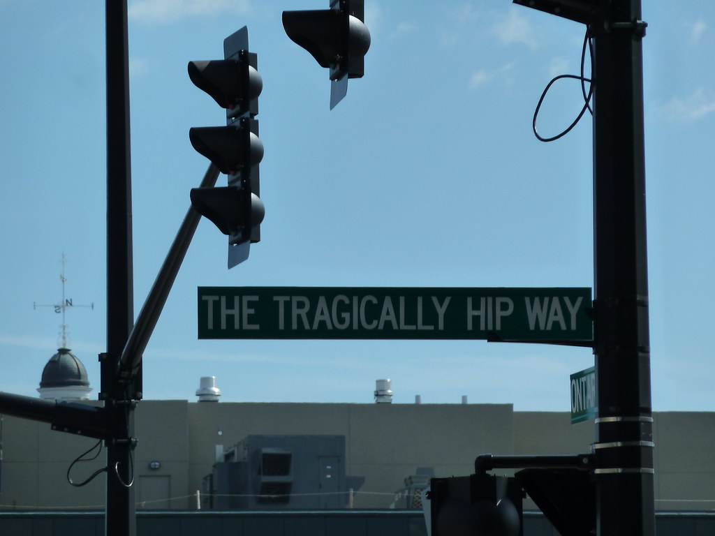 The Tragically Hip Way This street in Kingston, Ontario wa… Flickr