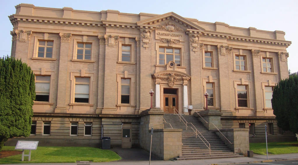 Clatsop County Courthouse (Astoria, Oregon) Built in Beaux… Flickr