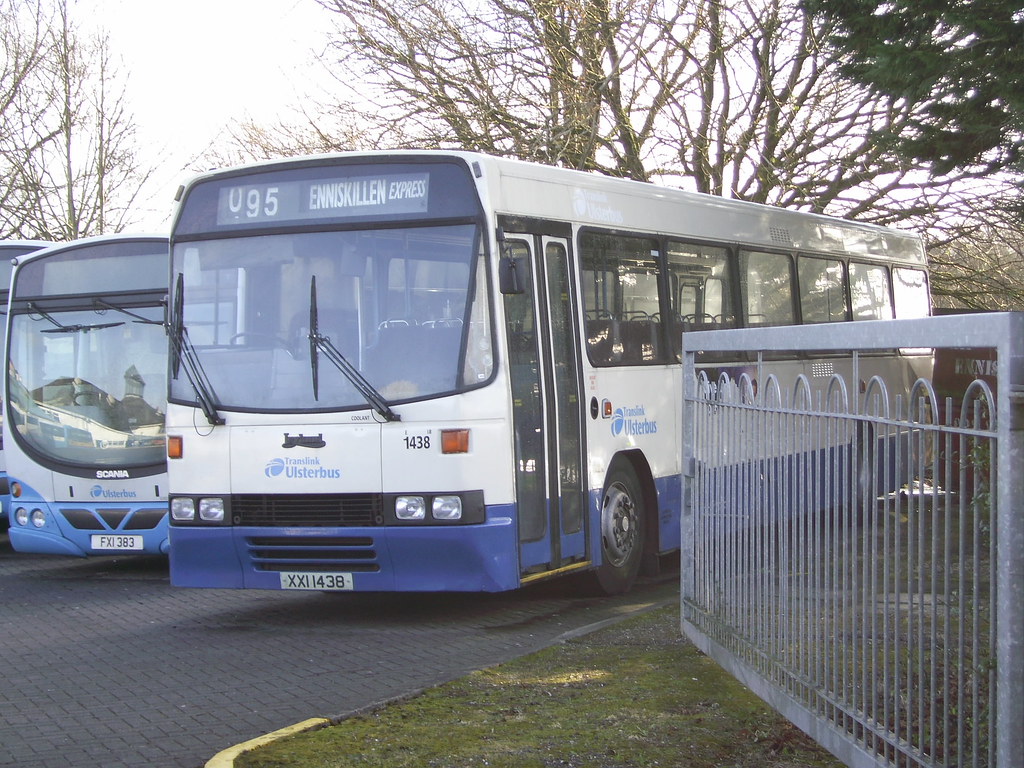 XXI 1438 in Enniskillen bus depot Digital camera Stewart Graham