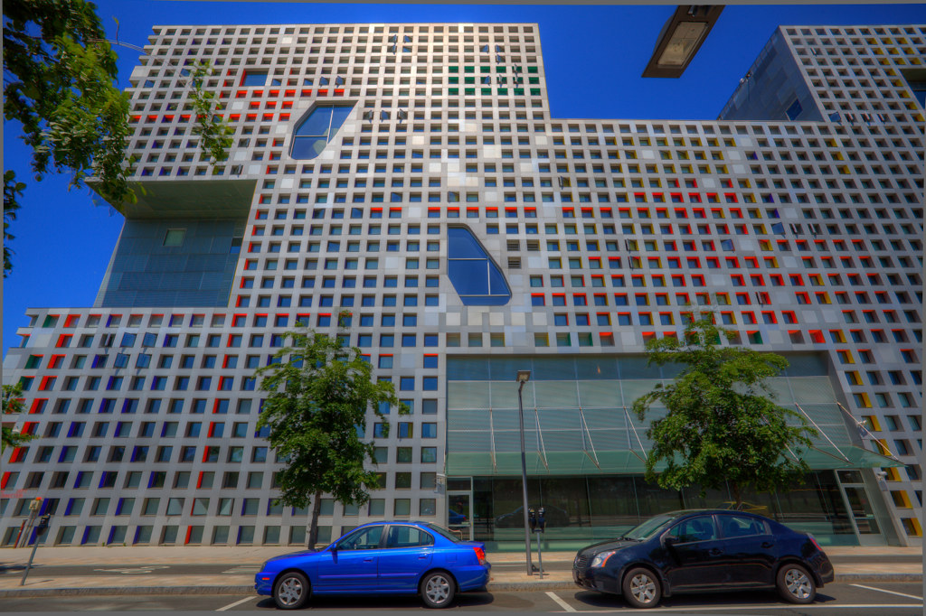 Simmons Hall, undergraduate dorm, MIT Architects Steven H… Flickr