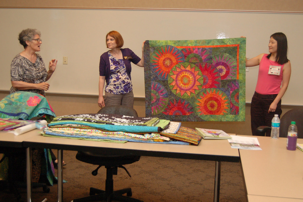 Quilt by Pittman Des Moines Modern Quilt Guild meeti… Flickr
