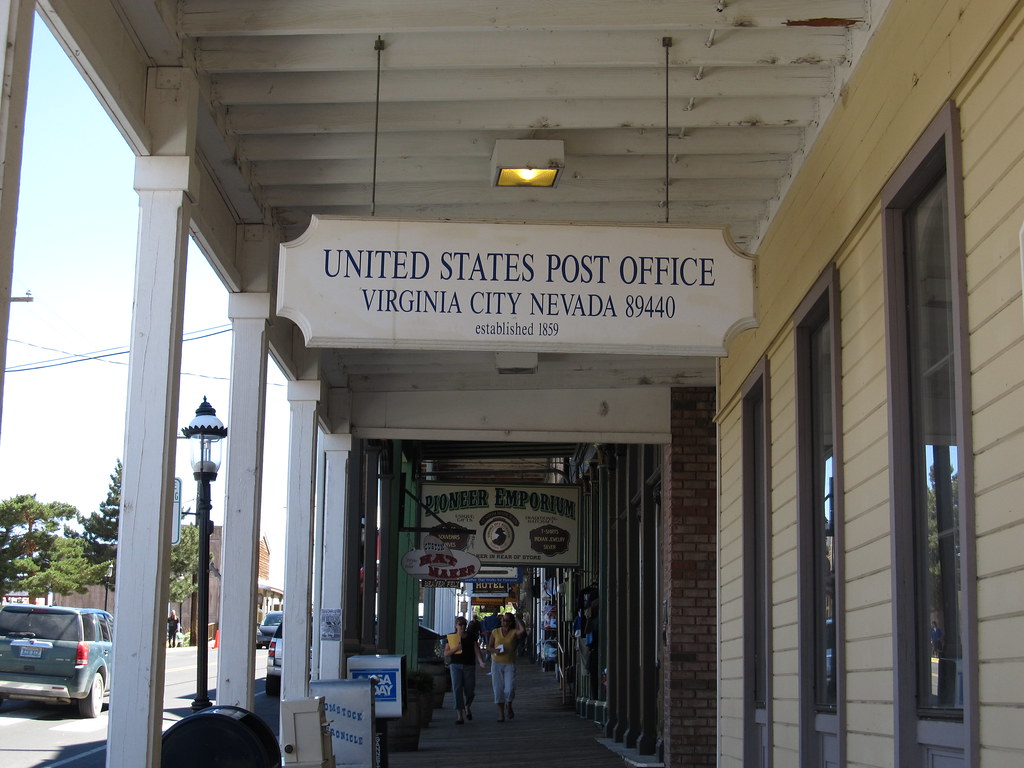 U.S. Post Office, Virginia City, Nevada Virginia City is a… Flickr