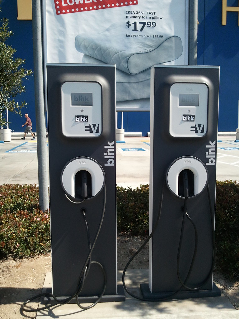 Electric Car Chargers Ikea I've never actually seen them… Flickr