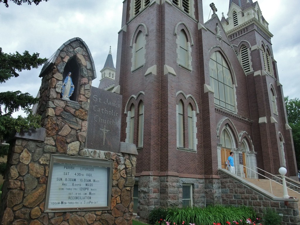 Basilica of St. James, Jamestown, ND catholicsanctuaries Flickr