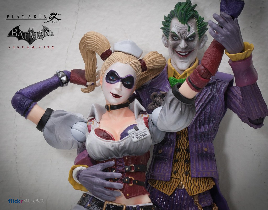 Harley Quinn Batman Arkham City Play Arts Kai a photo on Flickriver