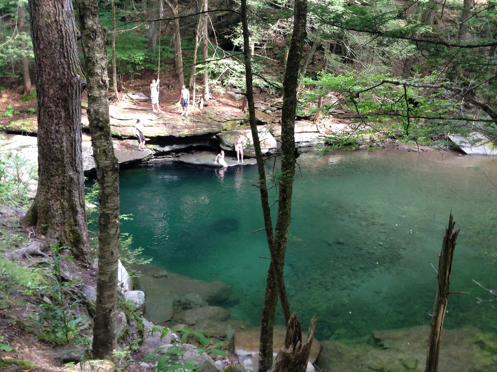 Peekamoose Blue Hole Peekamoose Mountain, Slide Mountain W… Flickr