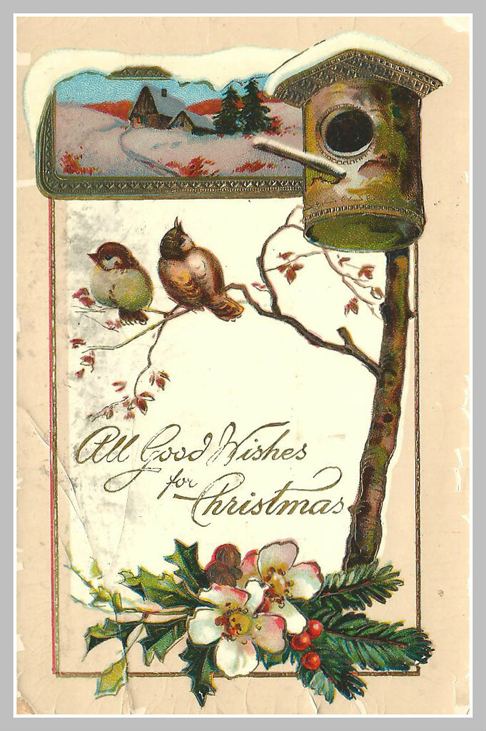 1916 Christmas Decor 1916 Christmas postcards maria Flickr