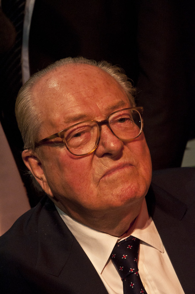 JeanMarie Le Pen après l'annonce des résultats Rémi Noyon Flickr