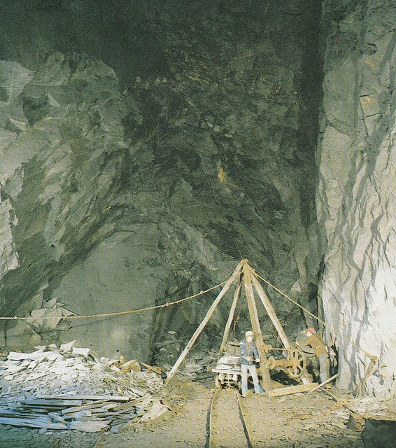 Gloddfa Ganol, Blaenau Ffestiniog (scene from the underground tour) a photo on Flickriver
