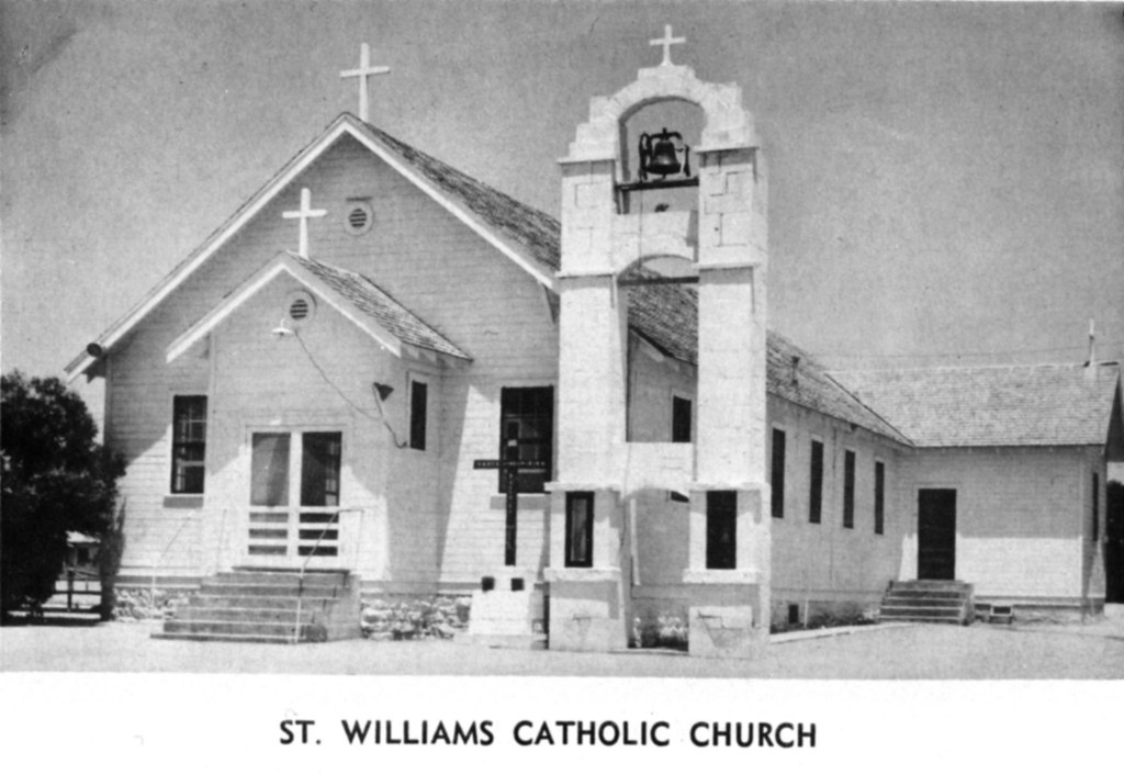 St. Williams Catholic Church in 1965 The old St. Williams … Flickr