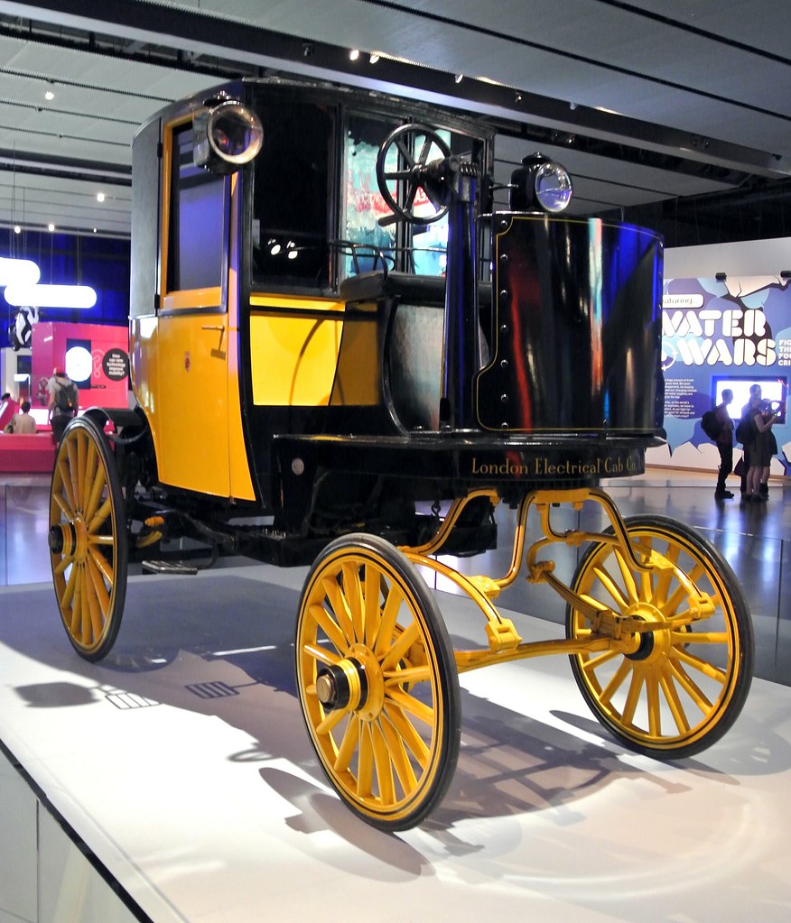 Electric Taxi "Launched in 1897, the fist selfpropelled v… Flickr