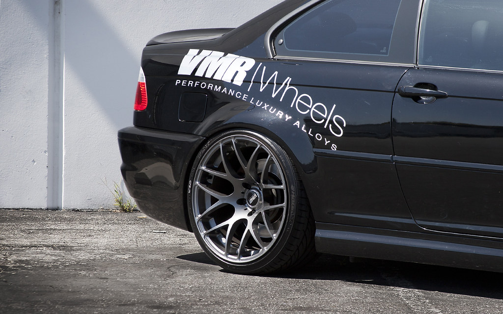 VMR Wheels Black Sapphire Metallic BMW E46 M3 Coupe Flickr