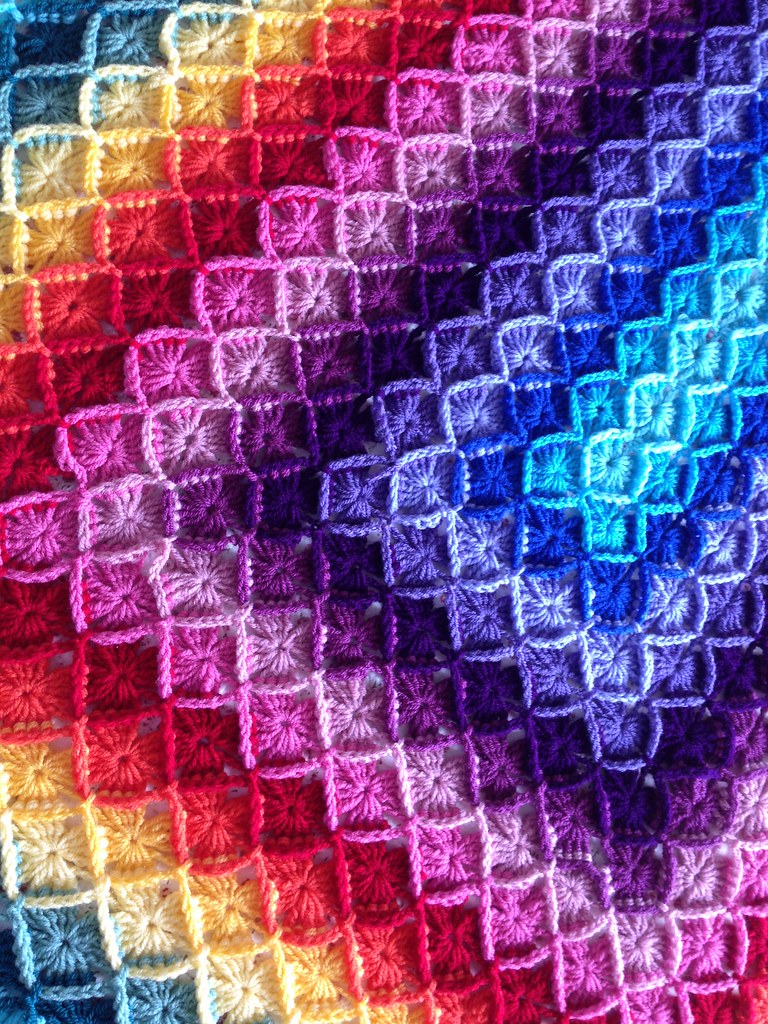 003 My completed wooleater blanket! Blogged about at pret… Flickr