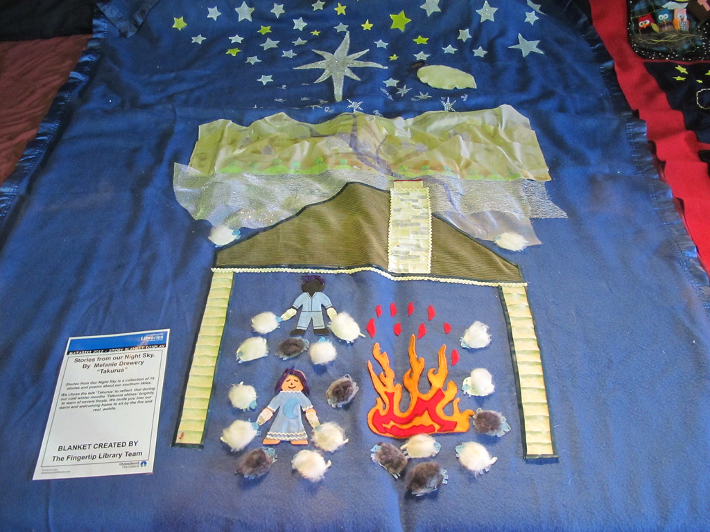 Story blankets Matariki story blanket display at Rehua Mar… Flickr