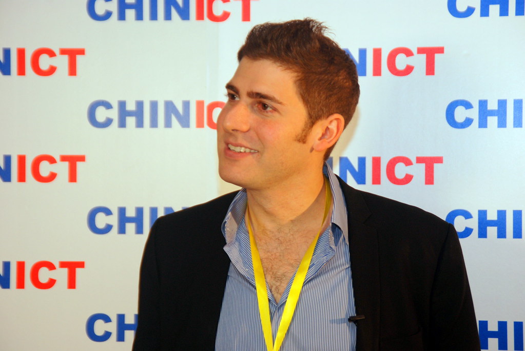 Facebook's cofounder Eduardo Saverin at the CHINICT confe… Flickr