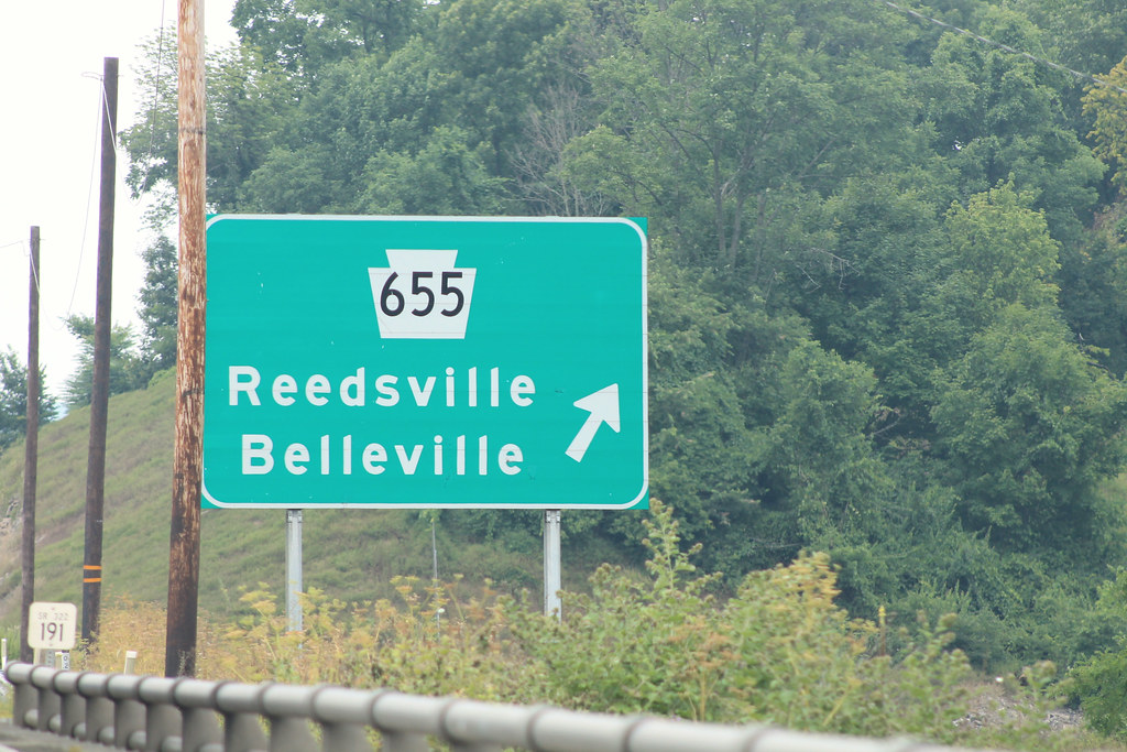 US 322 PA 655 Reedsville, PA PA 655 (83 miles long) be… Flickr