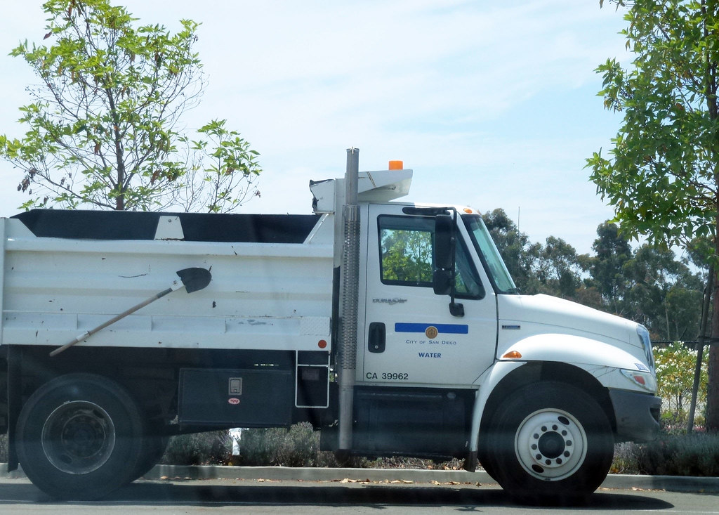 City of San Diego Water Dept. Truck David Valenzuela Flickr