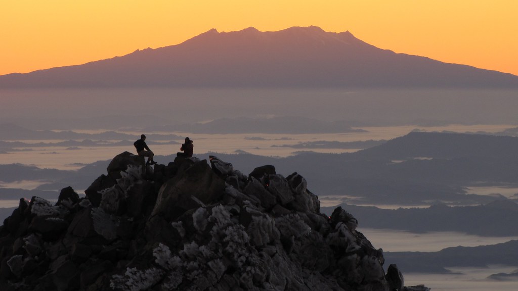 Salida y puesta de sol de North Egmont Visitor Centre, Egmont Road
