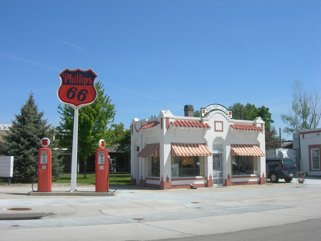 Rock County Oil Company Station Bassett, Nebraska Jimmy Emerson