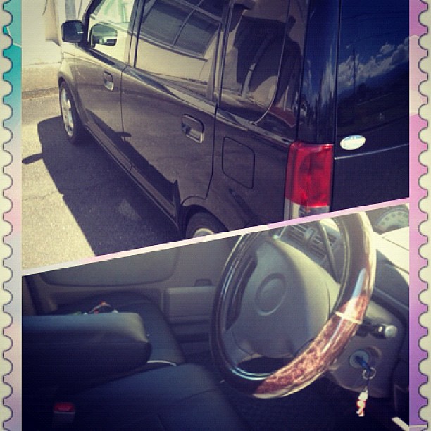 暑い！！黒い車と合皮のシート。暑い夏を耐えれるのか、俺（笑） marsaogawa17 Flickr