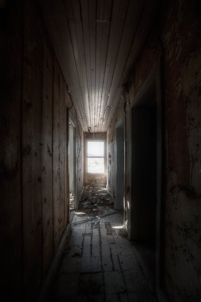 Hess Ranch Hallway TYhe upstaits hallway at the Hess Ranch… Bob