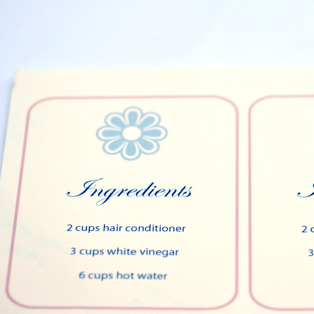 Fabric softener ingredients label Blogged at Torie Jayne.c… Flickr