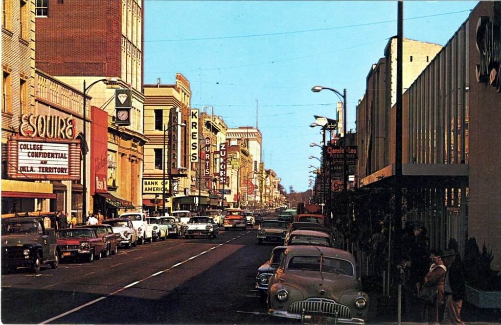 Stockton, CA, Main Street, 1960s a photo on Flickriver