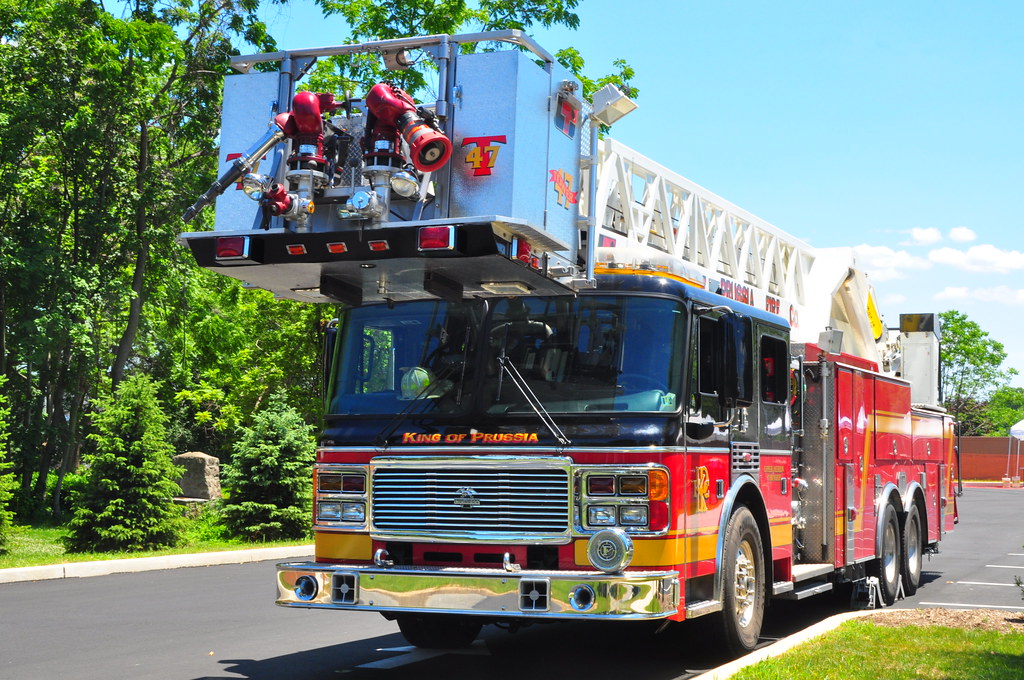 King of Prussia Volunteer Fire Company Tower Ladder 47 Flickr