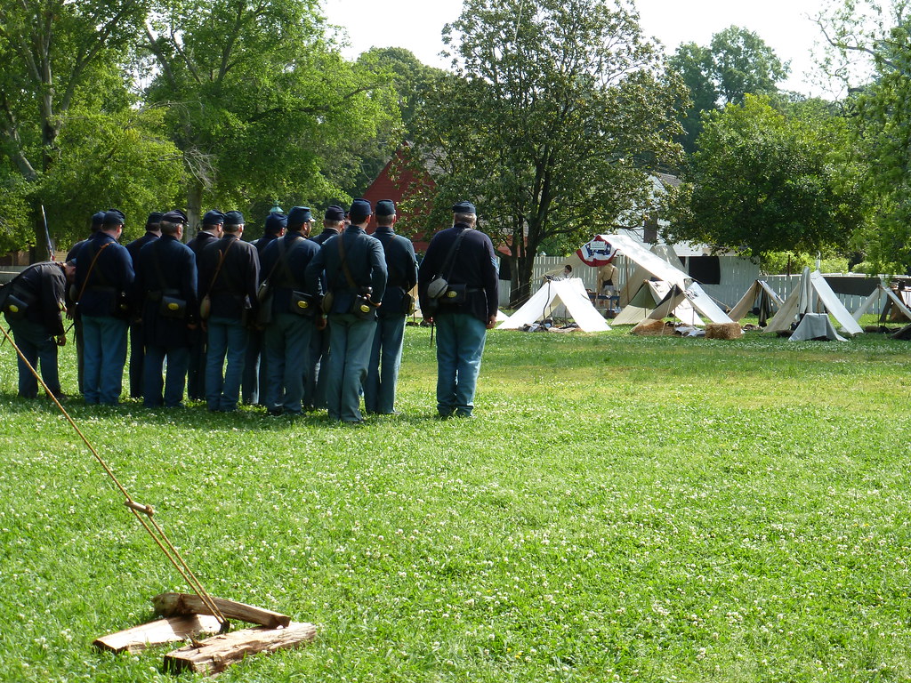Union camp Photos taken at Colonial Williamsburg during th… Flickr