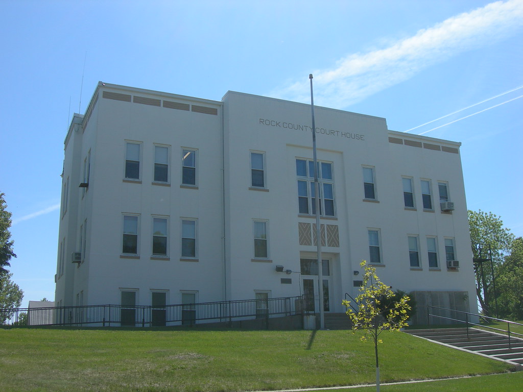 Rock County Courthouse Bassett, Nebraska Constructed in 19… Flickr