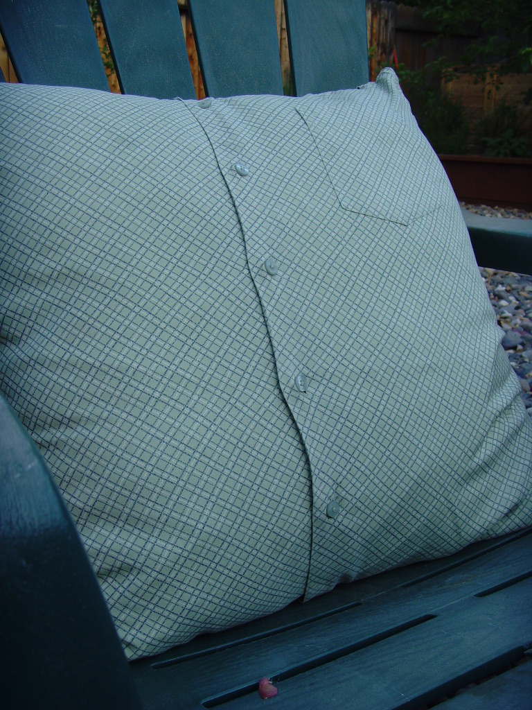 Pillow Covers from Old Shirts Francine Burge Flickr