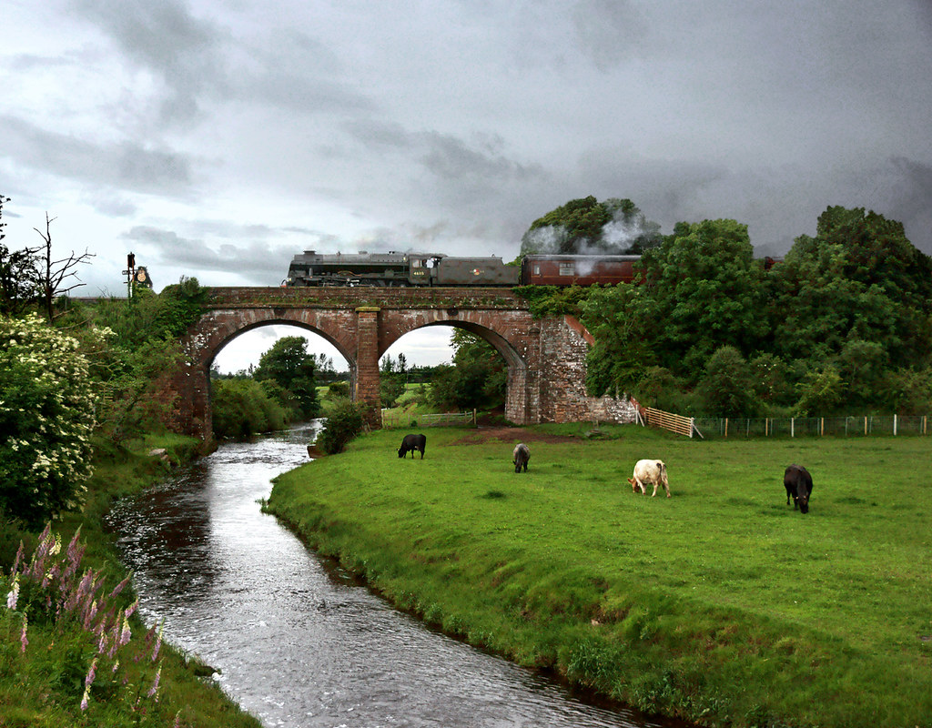 The Wandering Scot Yes, its that bridge again at Gretna Ju… Flickr