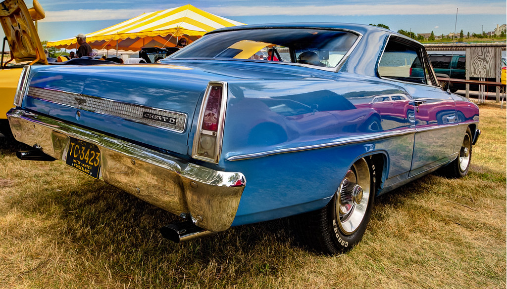 Chevy II HDR 2012 Manistee, MI car show Thomas Flickr