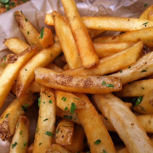 Truffle Fries Rockit Burger Bar Great fries. Truffle oil… Flickr