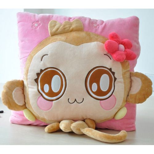 Cute Monkey Throw Pillow/Plush Toy/Lovers Gift/Home Decora… Flickr