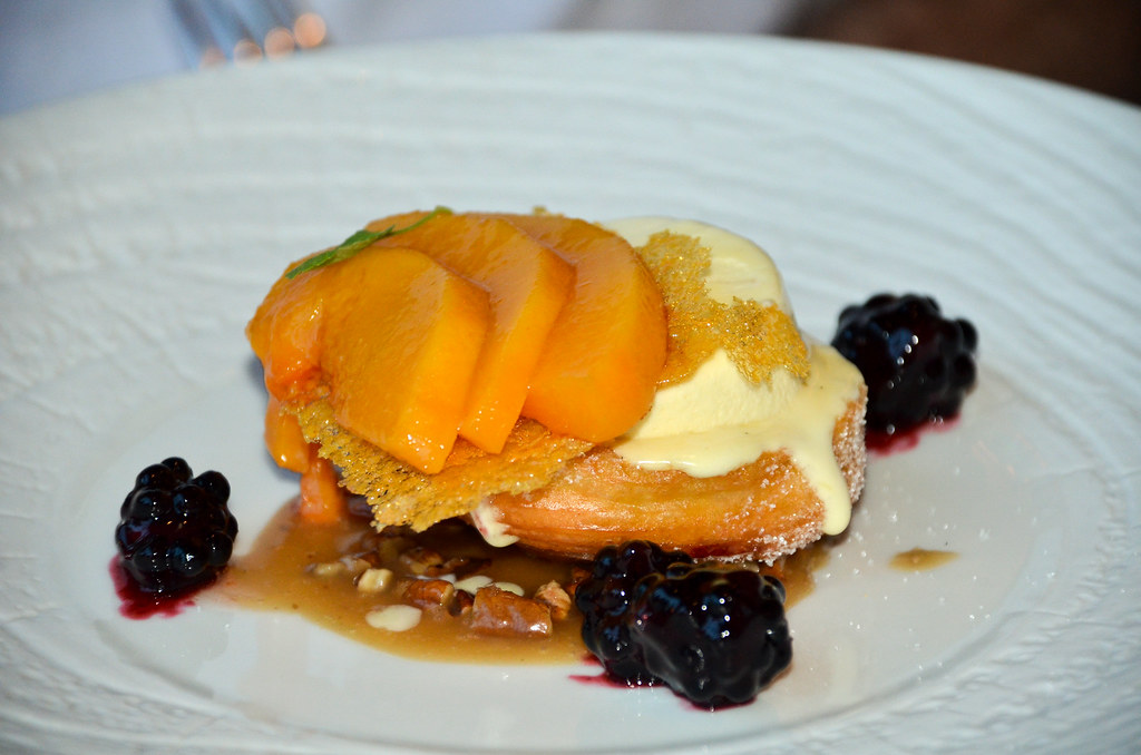 Napa Rose Peach dessert Andrew Long Flickr